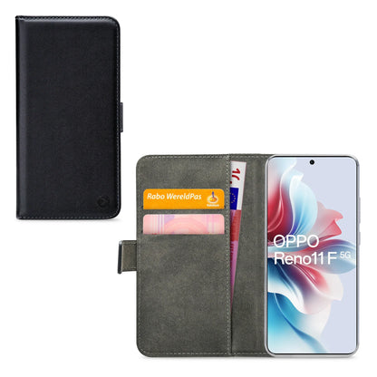 Mobilize Classic Gelly Wallet Book Case Oppo Reno11 F 5G Black - Essentify