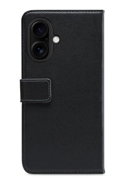 Mobilize Classic Gelly Wallet Book Case Apple Iphone 16 Plus Black - Essentify