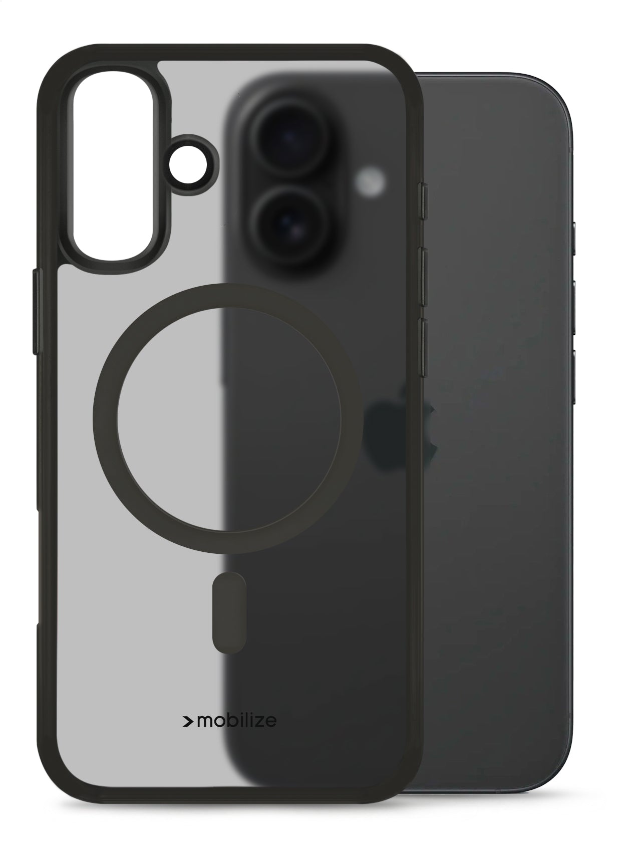 Mobilize Magsafe Compatible Hybrid Pro Case Apple Iphone 16 Black