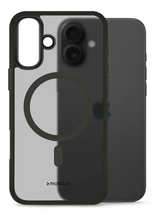 Mobilize Magsafe Compatible Hybrid Pro Case Apple Iphone 16 Plus Black - Essentify