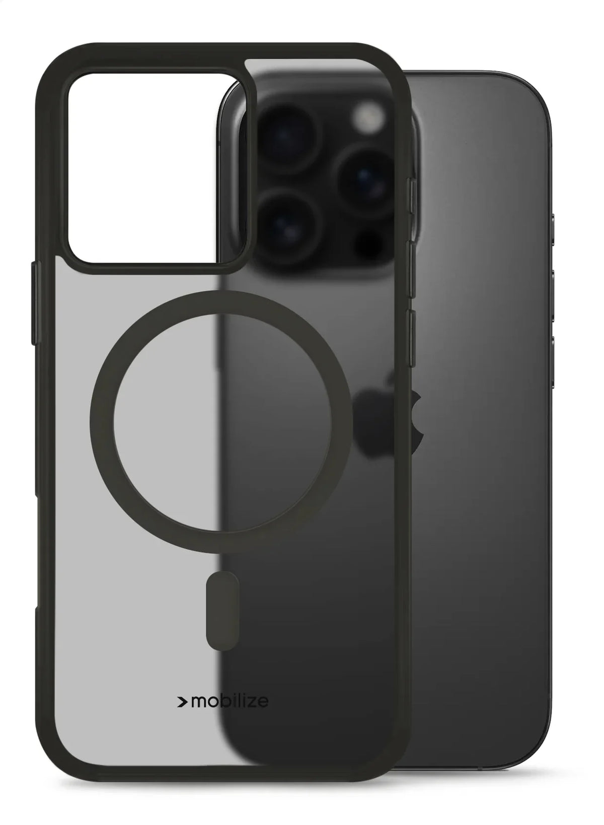 Mobilize Magsafe Compatible Hybrid Pro Case Apple Iphone 16 Pro Black - Essentify