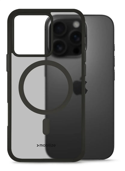 Mobilize Magsafe Compatible Hybrid Pro Case Apple Iphone 16 Pro Black - Essentify