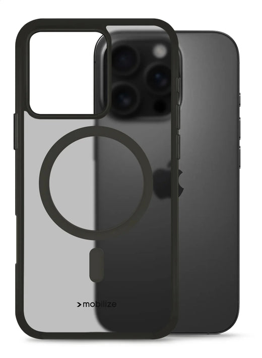Mobilize Magsafe Compatible Hybrid Pro Case Apple Iphone 16 Pro Black - Essentify