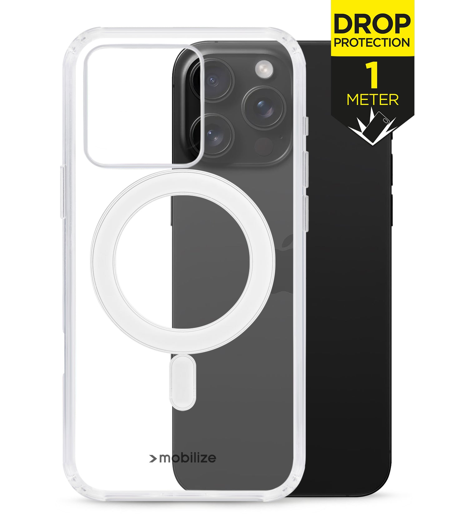 Mobilize Magsafe Compatible Naked Protection Case For Apple Iphone 16 Pro Max Clear