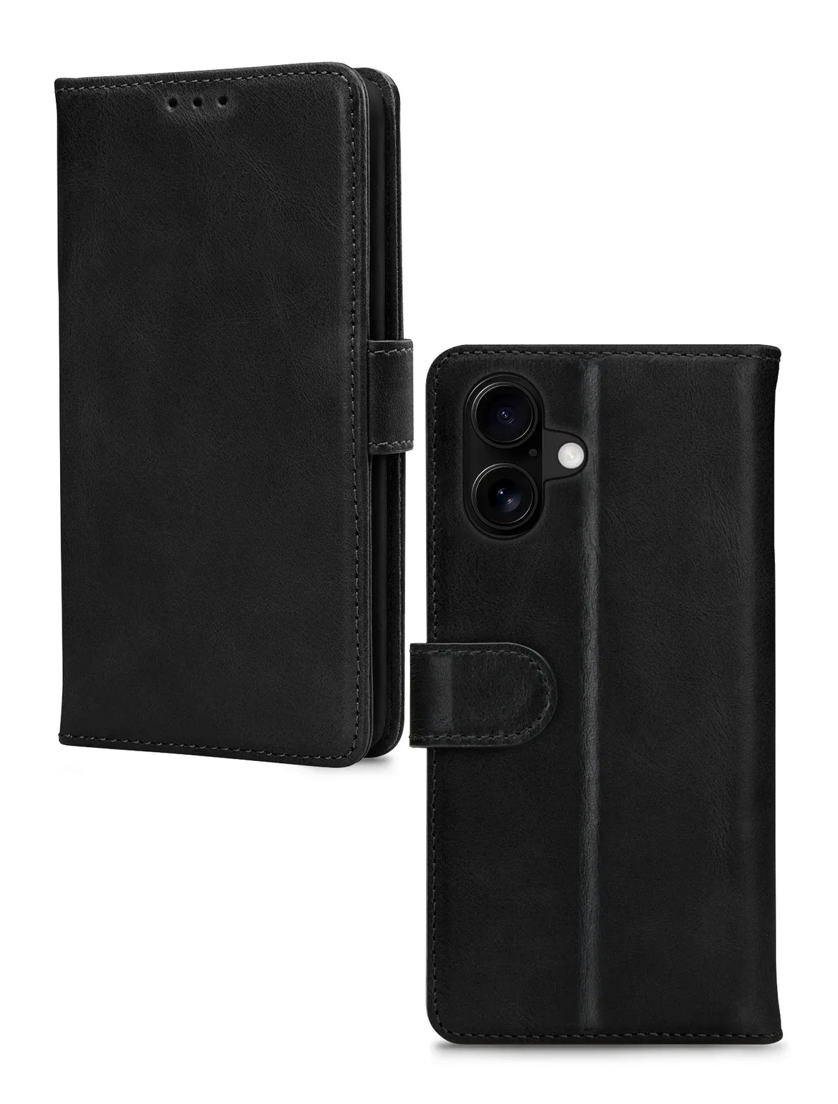 Mobilize Premium Gelly Wallet Book Case Apple Iphone 16 Black - Essentify
