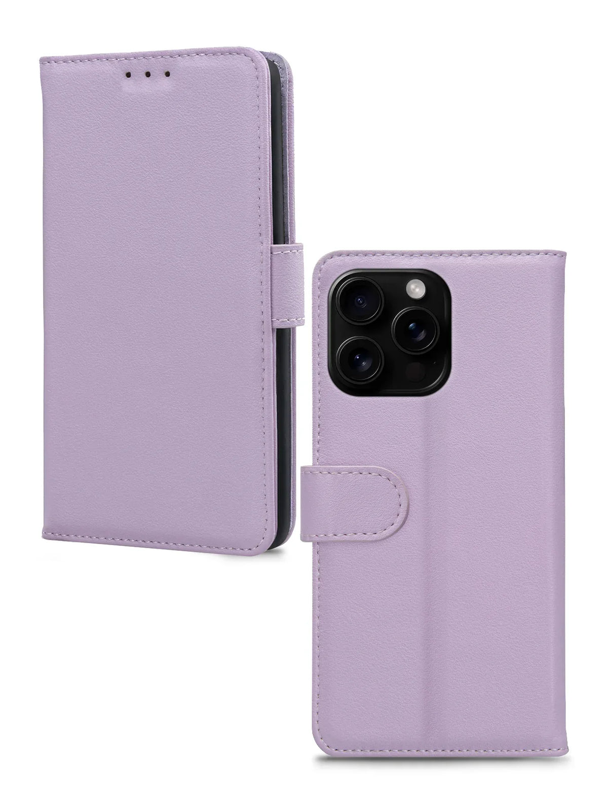 Mobilize Premium Gelly Wallet Book Case Apple Iphone 16 Pro Purple - Essentify