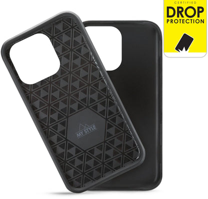 My Style Tough Case For Apple Iphone 16 Pro Black - Essentify