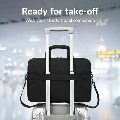 Mobilize Waterresistant Laptop Bag Up To 17.3Inch Black - Essentify