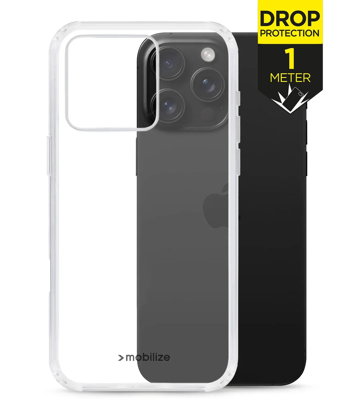 Mobilize Naked Protection Case Apple Iphone 16 Pro Max Clear - Essentify