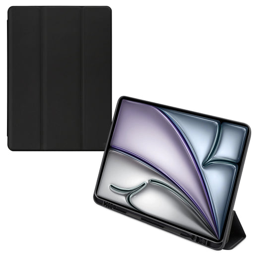 Mobilize Solid Folio Case For Apple Ipad Air 13 (2024/2025) Black - Essentify