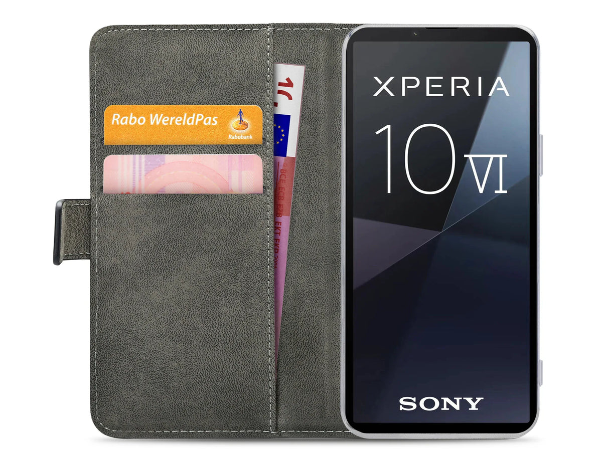 Mobilize Classic Gelly Wallet Book Case Sony Xperia 10 Vi Black - Essentify