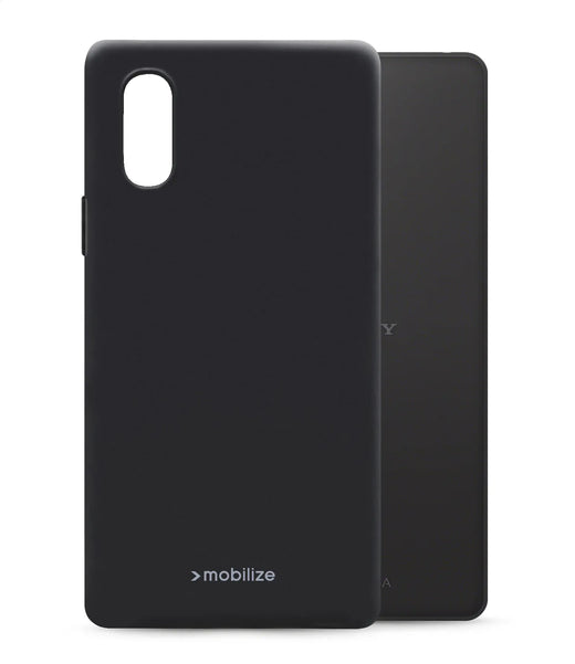 Mobilize Rubber Gelly Case Sony Xperia 10 Vi Matt Black - Essentify