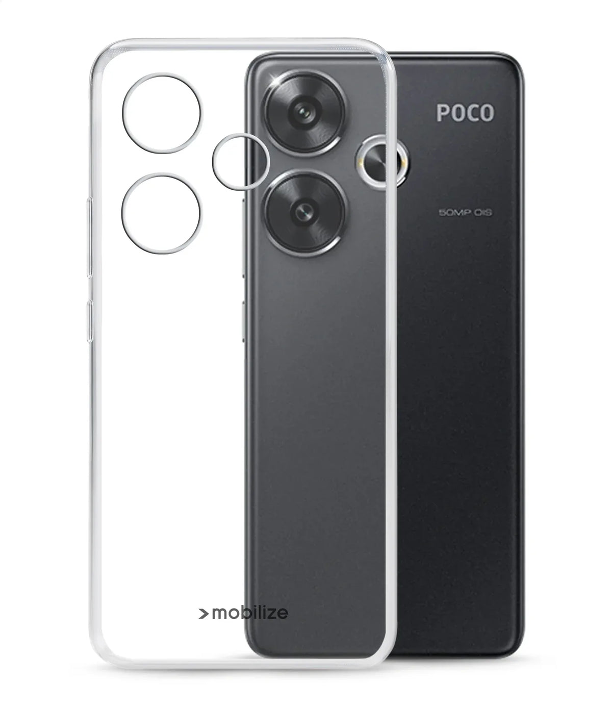 Mobilize Gelly Case Xiaomi Poco F6 Clear - Essentify