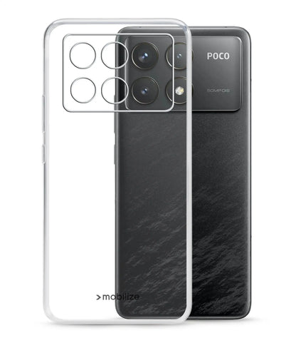 Mobilize Gelly Case Xiaomi Poco F6 Pro Clear - Essentify