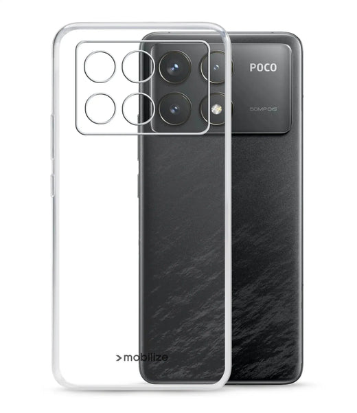 Mobilize Gelly Case Xiaomi Poco F6 Pro Clear - Essentify