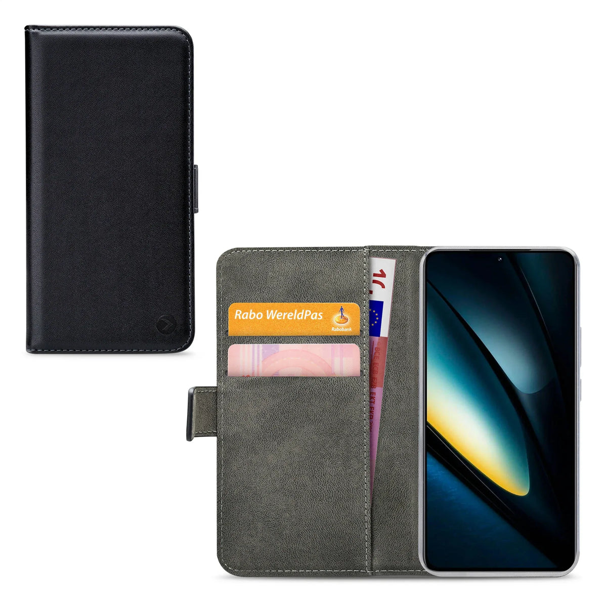 Mobilize Classic Gelly Wallet Book Case Xiaomi Poco F6 Pro Black - Essentify