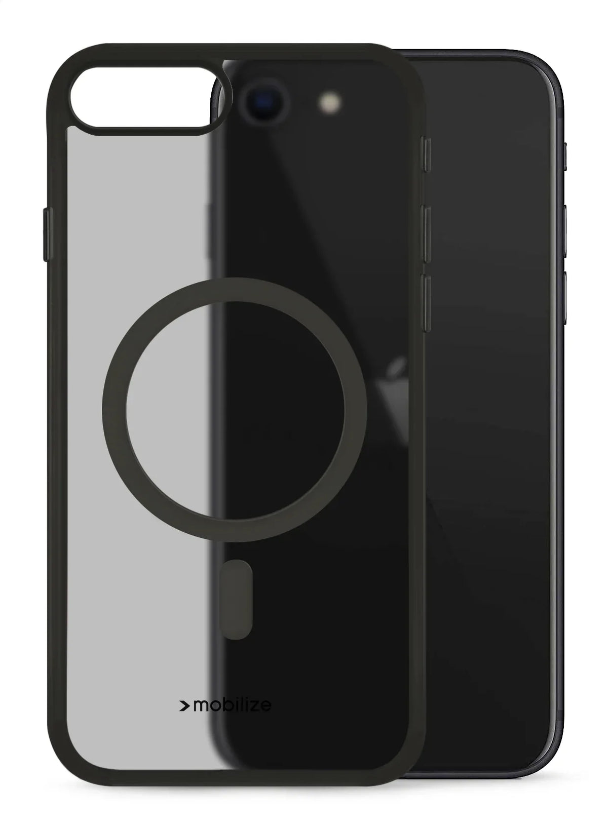 Mobilize Magsafe Compatible Hybrid Pro Case Apple Iphone 7/8/Se (2020/2022) Black - Essentify