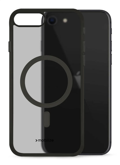 Mobilize Magsafe Compatible Hybrid Pro Case Apple Iphone 7/8/Se (2020/2022) Black - Essentify