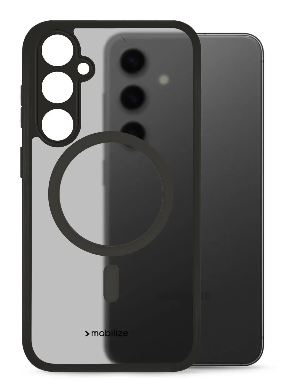 Mobilize Magsafe Compatible Hybrid Case Samsung Galaxy S24 5G Black - Essentify