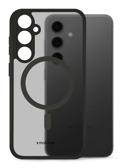 Mobilize Magsafe Compatible Hybrid Case Samsung Galaxy S24+ 5G Black - Essentify