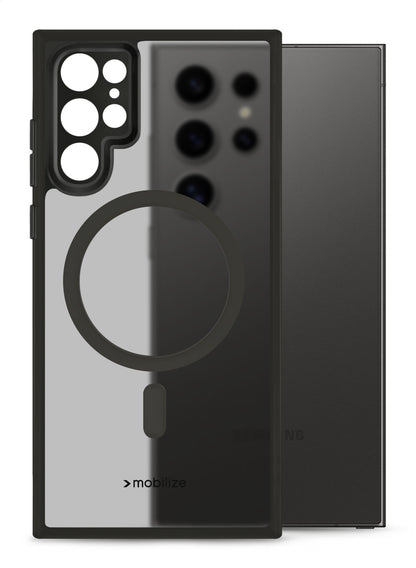 Mobilize Magsafe Compatible Hybrid Case Samsung Galaxy S24 Ultra 5G Black