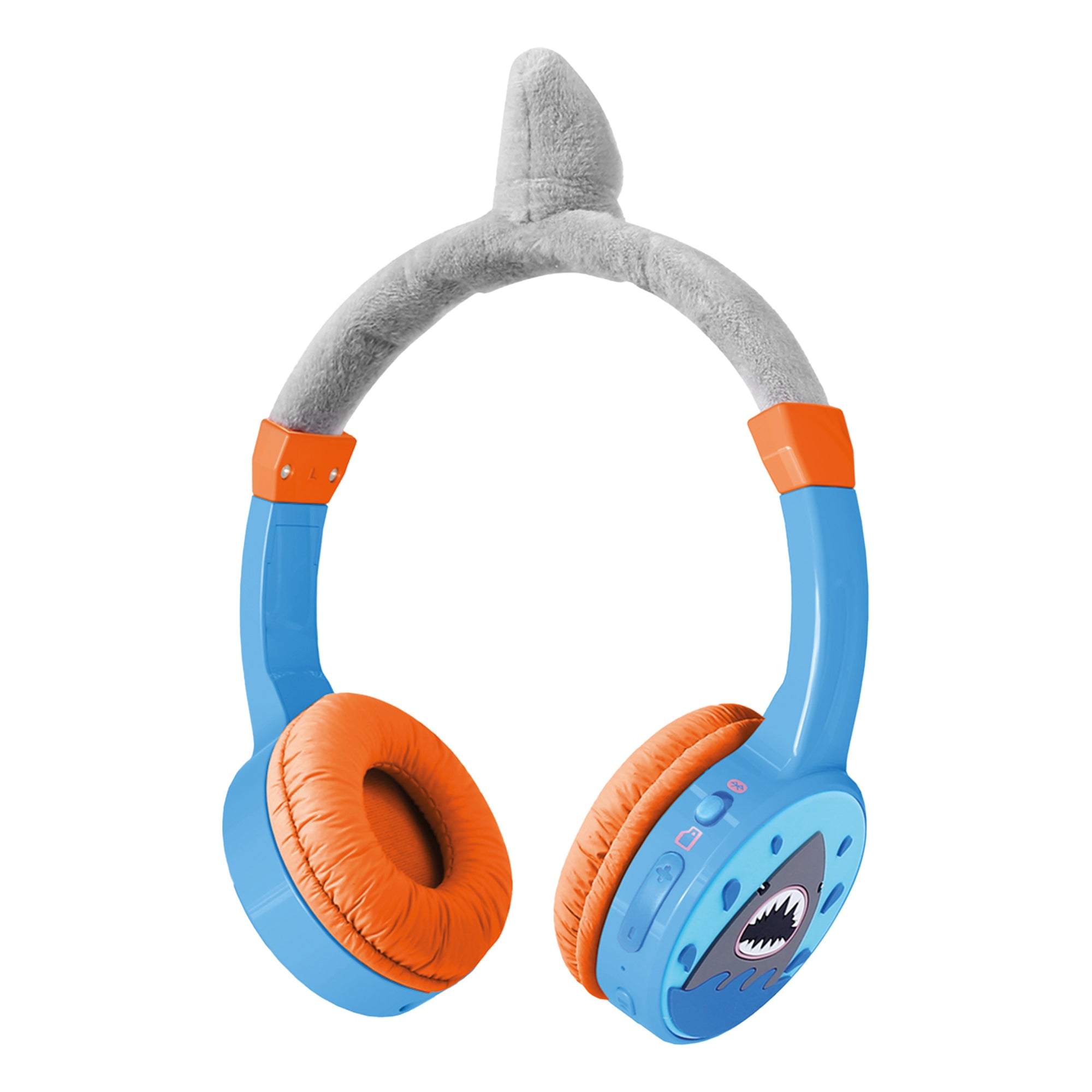 Mobilize Wireless/Wired Over Ear Kids Headphone 85Db Shark