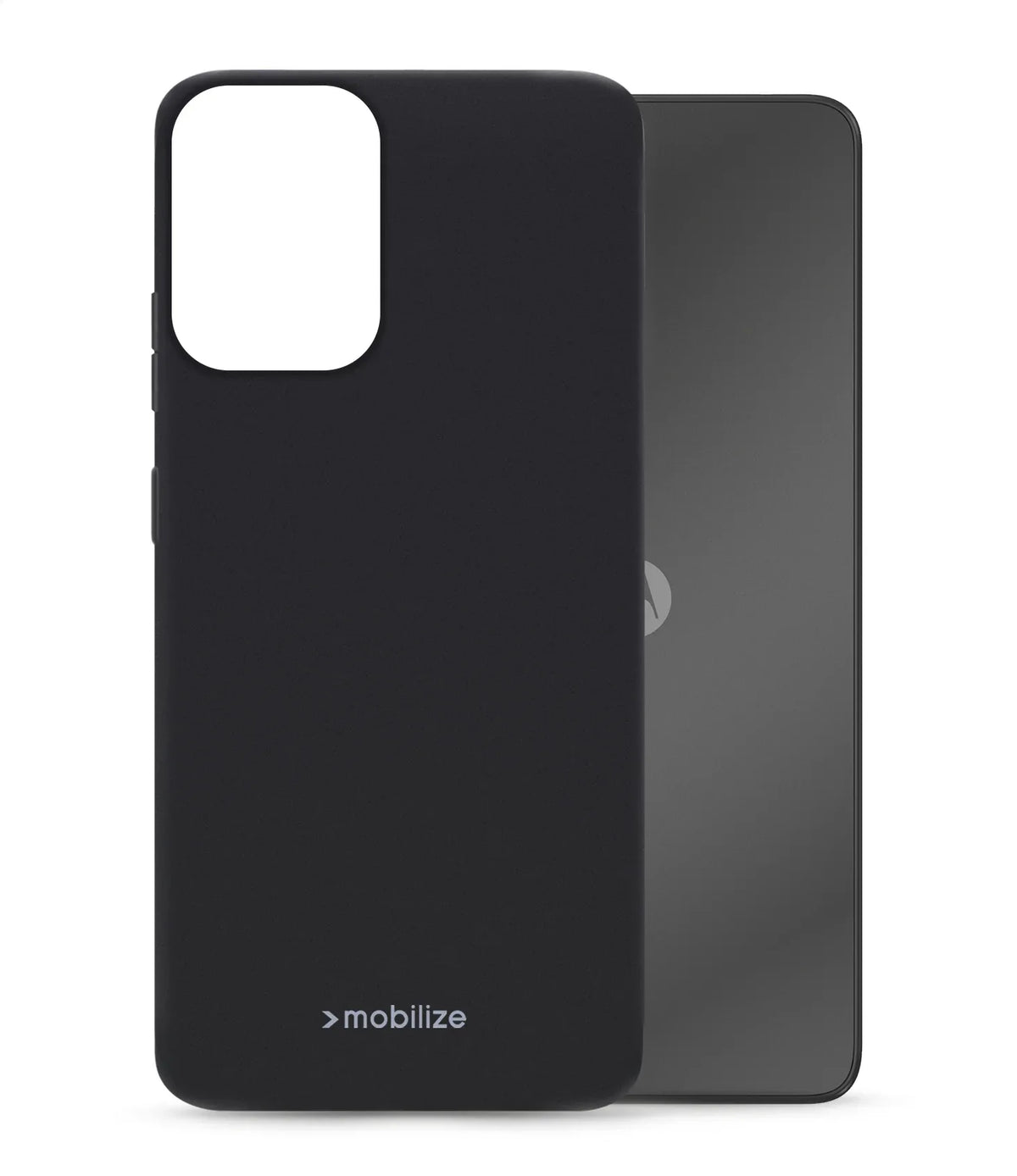 Mobilize Rubber Gelly Case Motorola Moto E14 4G Matt Black - Essentify