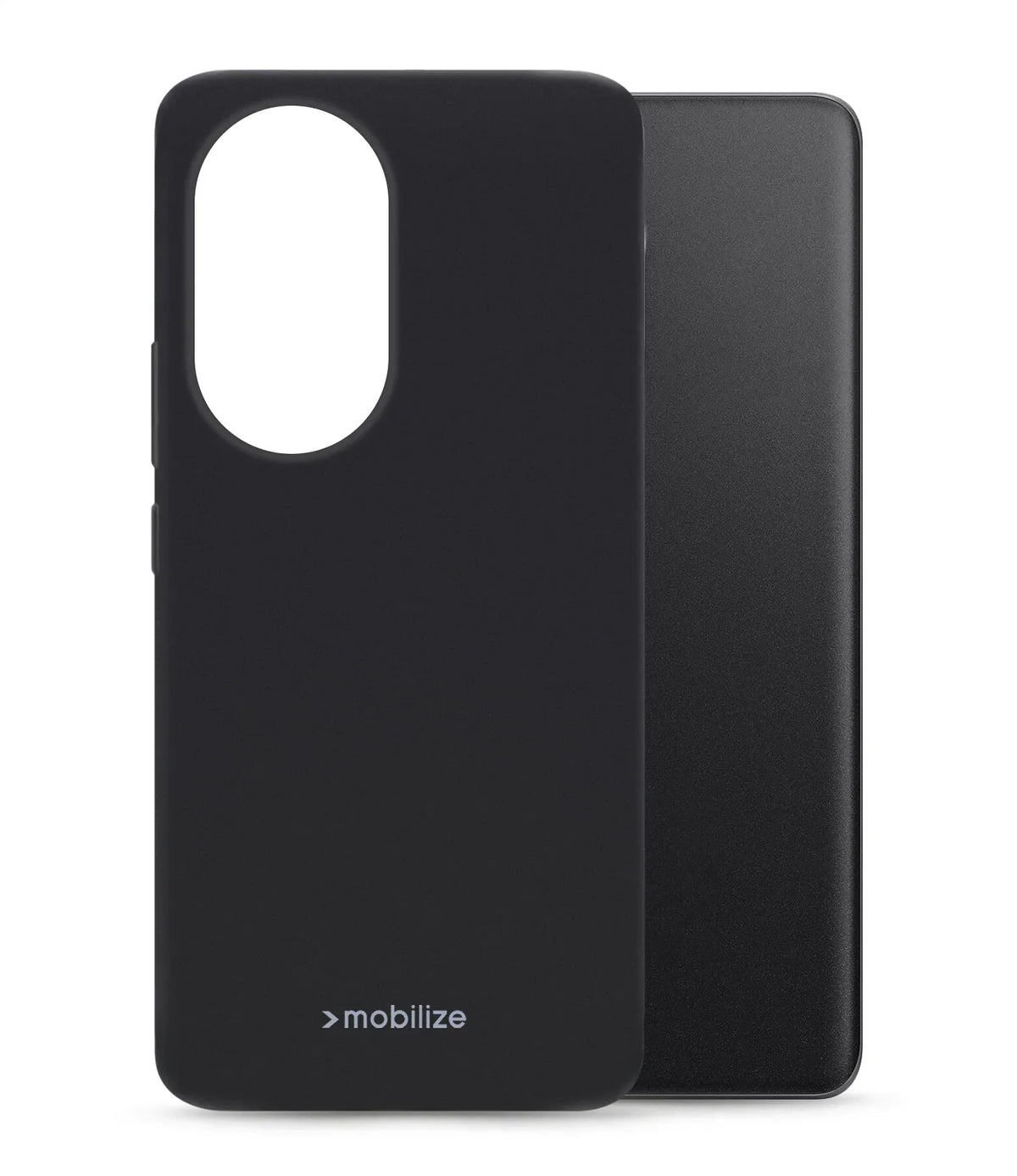 Mobilize Rubber Gelly Case Honor 200 Pro Matt Black - Essentify