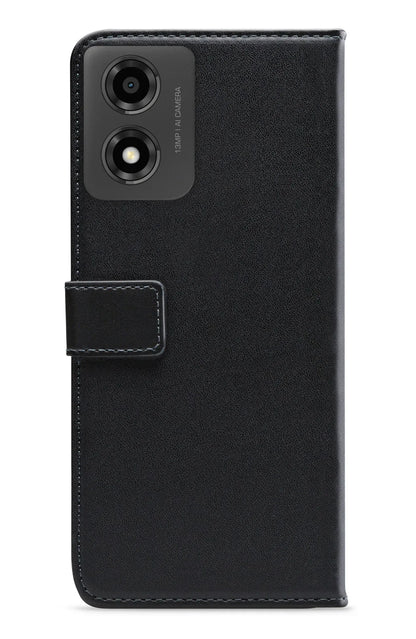 Mobilize Classic Gelly Wallet Book Case Motorola Moto E14 4G Black - Essentify