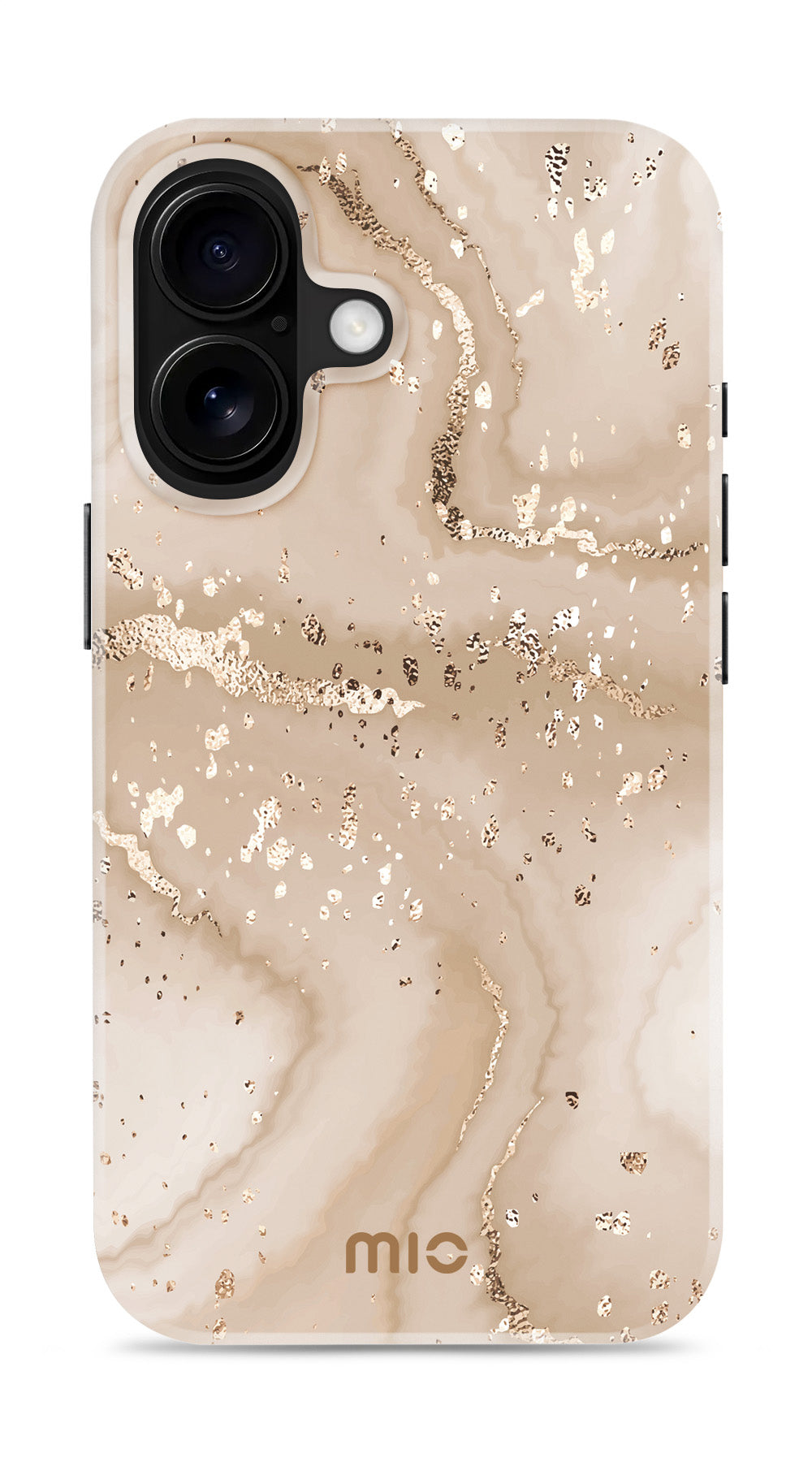 Mio By Mobilize Mio Gold Marble Magsafe Compatible For Iphone 16