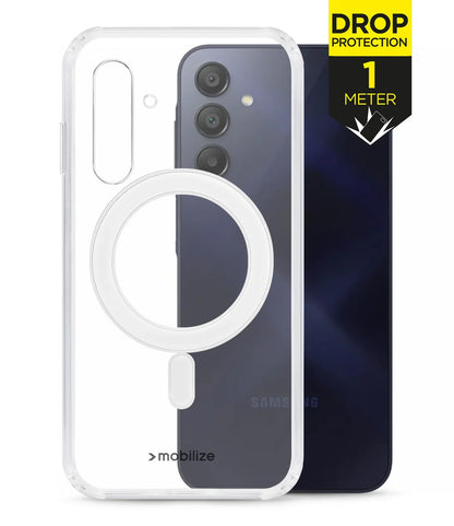 Mobilize Magsafe Compatible Naked Protection Case For Samsung Galaxy A15 4G/5G Clear - Essentify