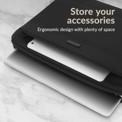 Mobilize Waterresistant Laptop Sleeve Up To 14Inch Black - Essentify