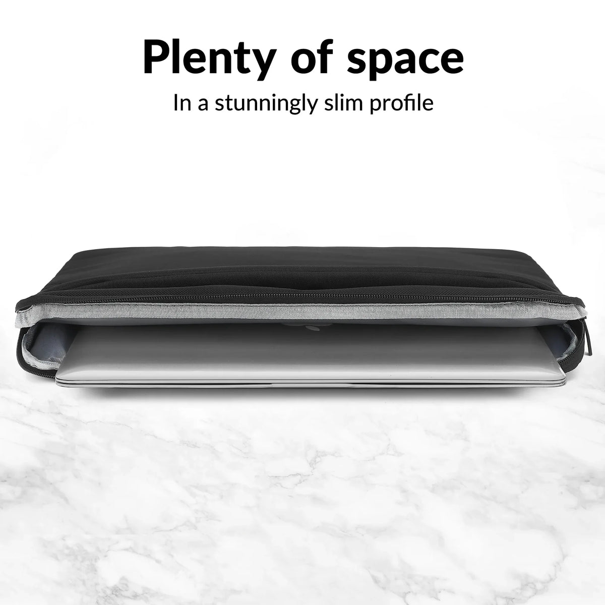 Mobilize Waterresistant Laptop Sleeve Up To 14Inch Black - Essentify