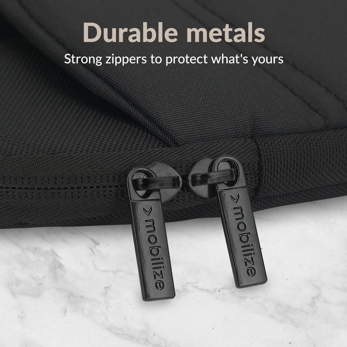 Mobilize Waterresistant Laptop Sleeve Up To 17.4Inch Black - Essentify