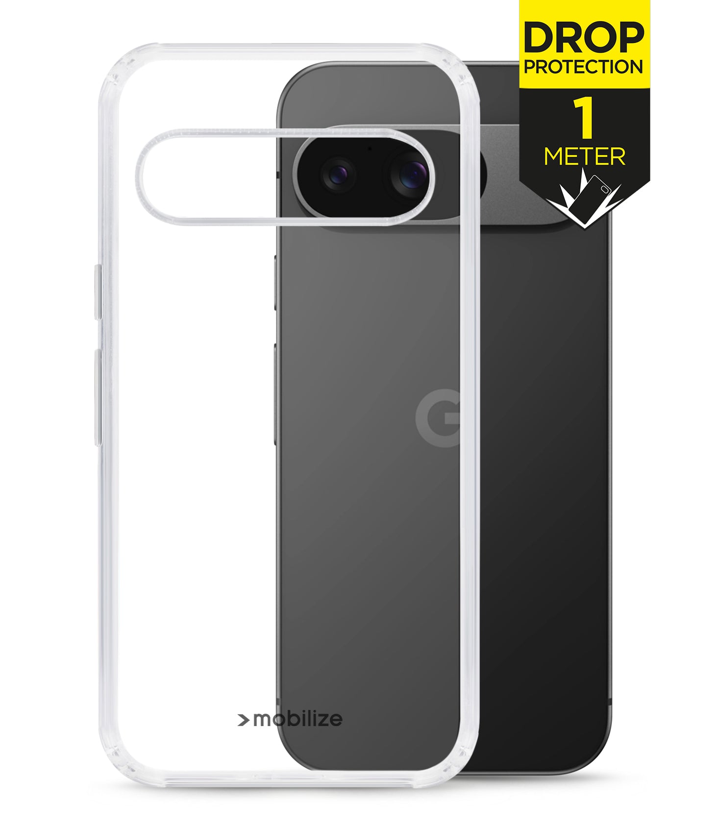 Mobilize Naked Protection Case Google Pixel 9/9 Pro Clear