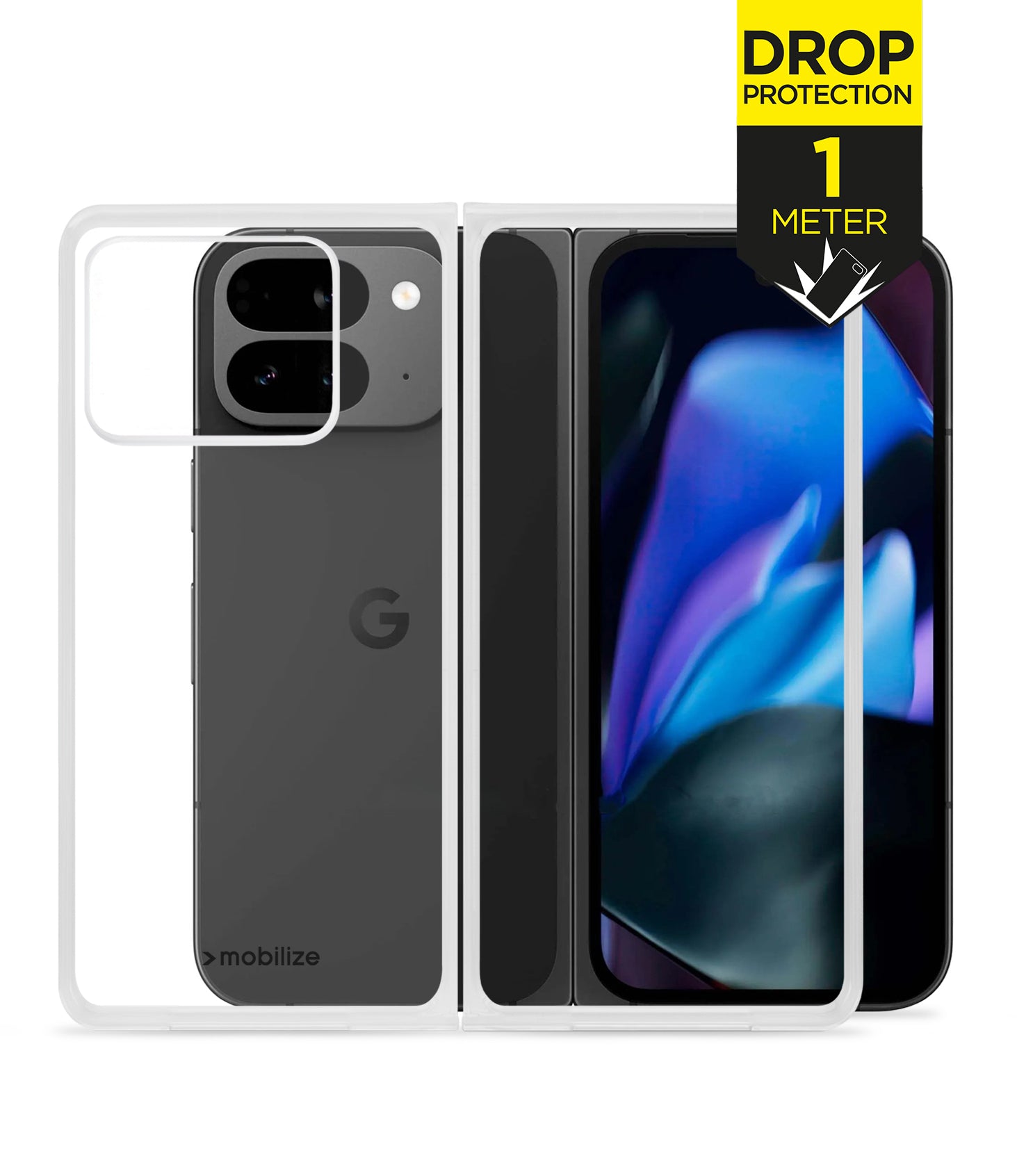 Mobilize Naked Protection Case Google Pixel 9 Pro Fold Clear