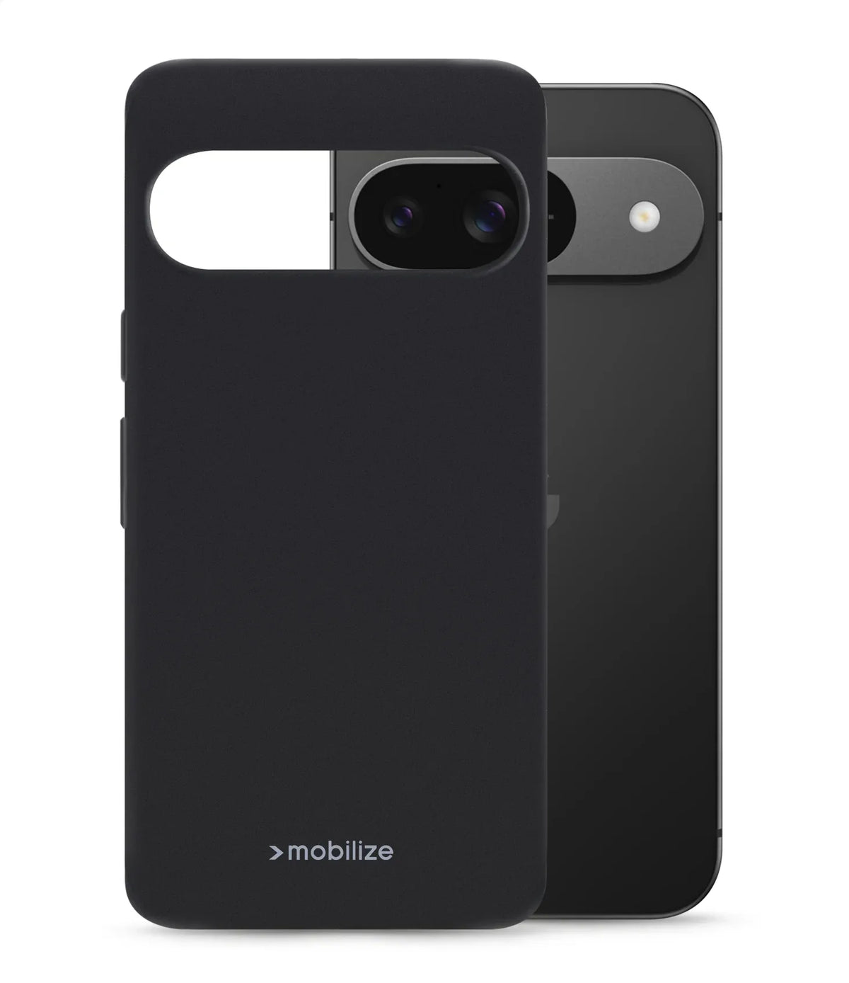 Mobilize Rubber Gelly Case Google Pixel 9/9 Pro Matt Black - Essentify