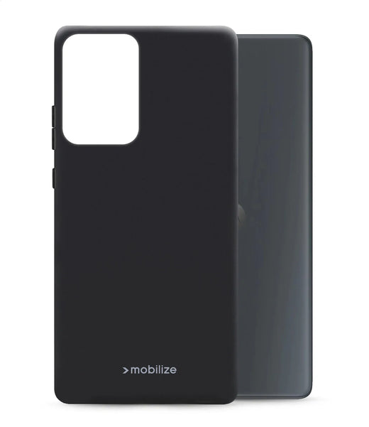 Mobilize Rubber Gelly Case Motorola Moto G85 Matt Black - Essentify