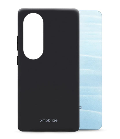 Mobilize Rubber Gelly Case Oppo A60 Matt Black - Essentify