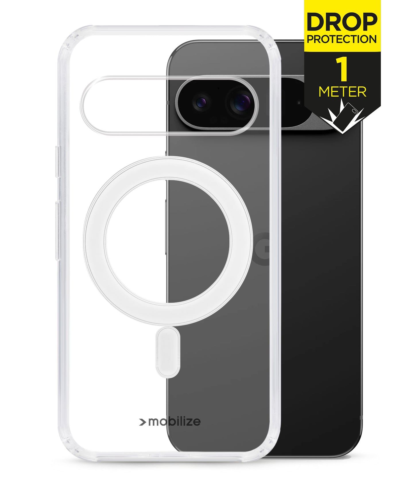 Mobilize Magsafe Compatible Naked Protection Case For Google Pixel 9 Pro Xl Clear
