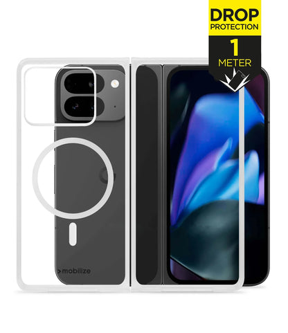 Mobilize Magsafe Compatible Naked Protection Case For Google Pixel 9 Pro Fold Clear - Essentify