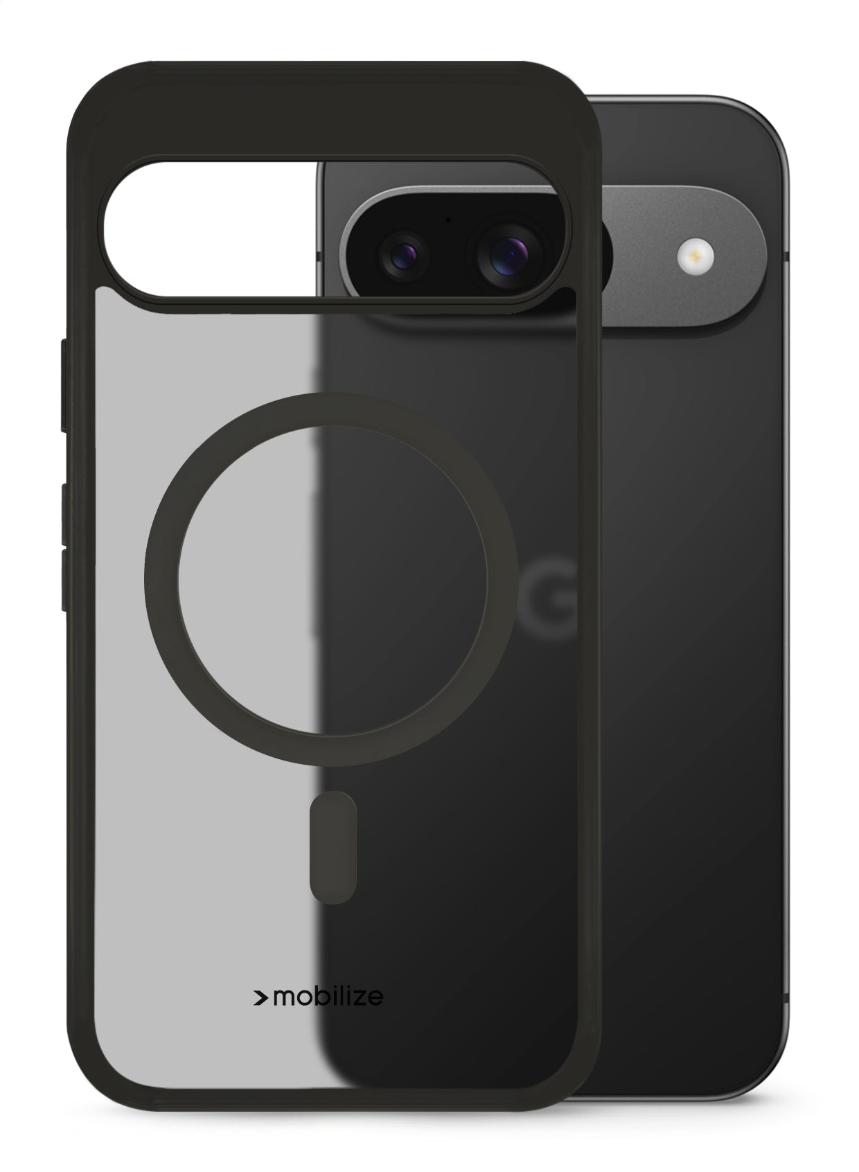 Mobilize Magsafe Compatible Hybrid Case Google Pixel 9/9 Pro Black