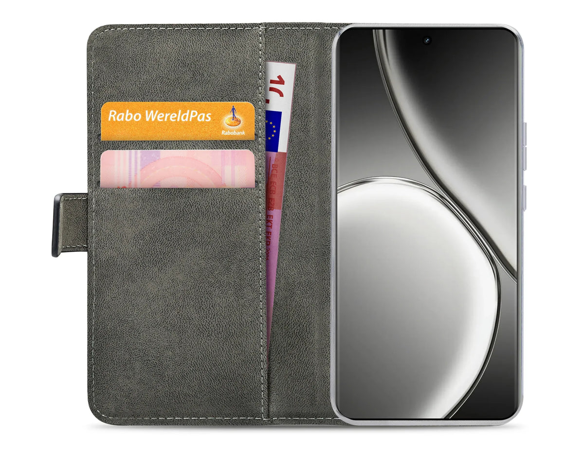 Mobilize Classic Gelly Wallet Book Case Realme Gt 6/Gt 6T Black - Essentify