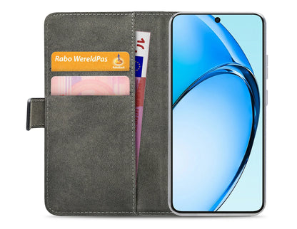 Mobilize Classic Gelly Wallet Book Case Oppo A60 Black - Essentify
