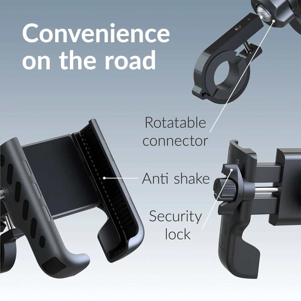 Mobilize Quick Lock Bike Holder Black - Essentify