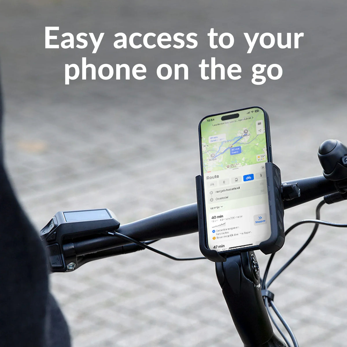 Mobilize Quick Lock Bike Holder Black - Essentify