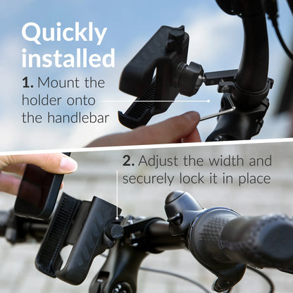 Mobilize Quick Lock Bike Holder Black - Essentify