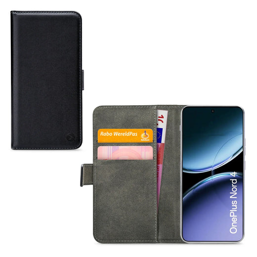 Mobilize Classic Gelly Wallet Book Case Oneplus Nord 4 Black - Essentify
