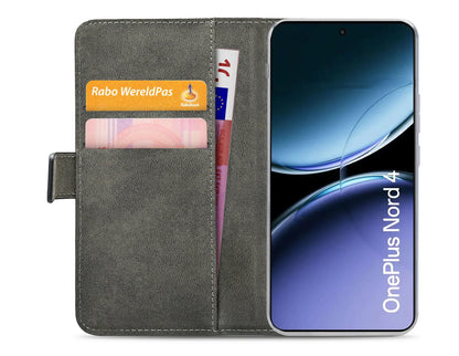 Mobilize Classic Gelly Wallet Book Case Oneplus Nord 4 Black - Essentify