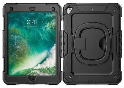 Mobilize Rotating Defender Case Stand Function For Apple Ipad 9.7 (17/18)/Air/Air 2/Pro 9.7 Black - Essentify
